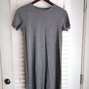 Grey ZARA T-Shirt Dress
